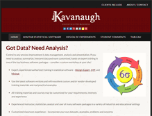 Tablet Screenshot of kavanaugh.ca